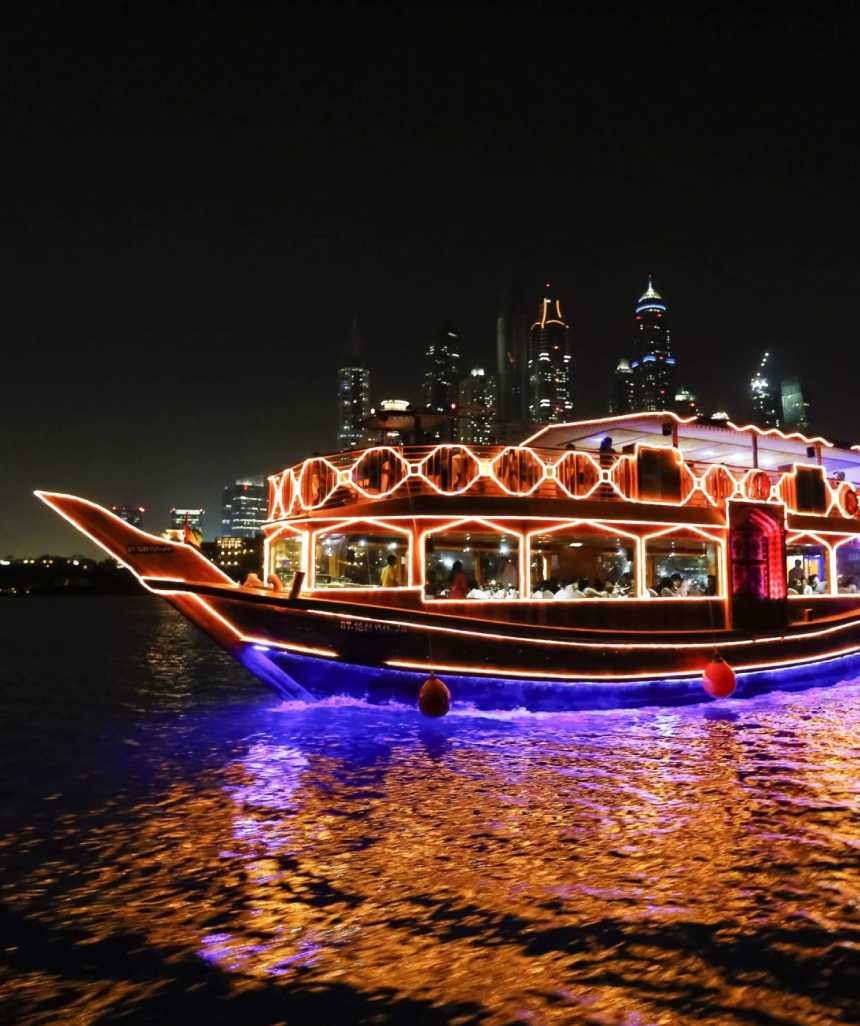 Home dhow cruise